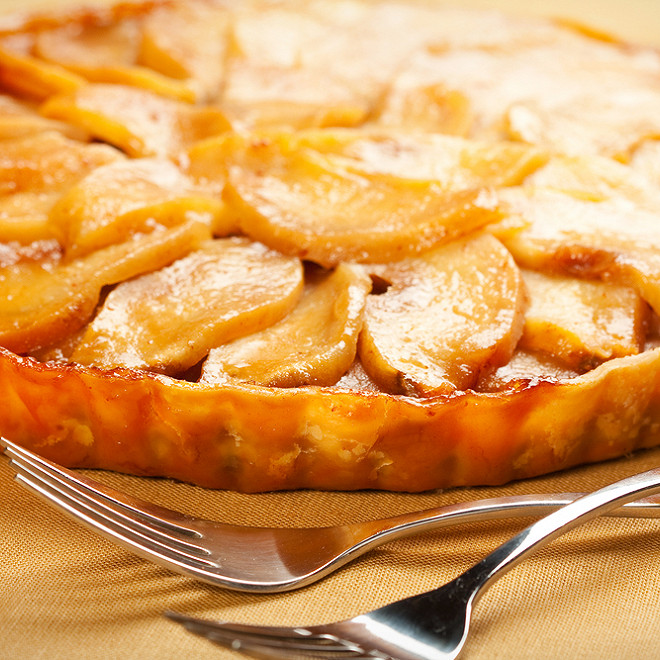 Tarte aux Pommes et Caramel
