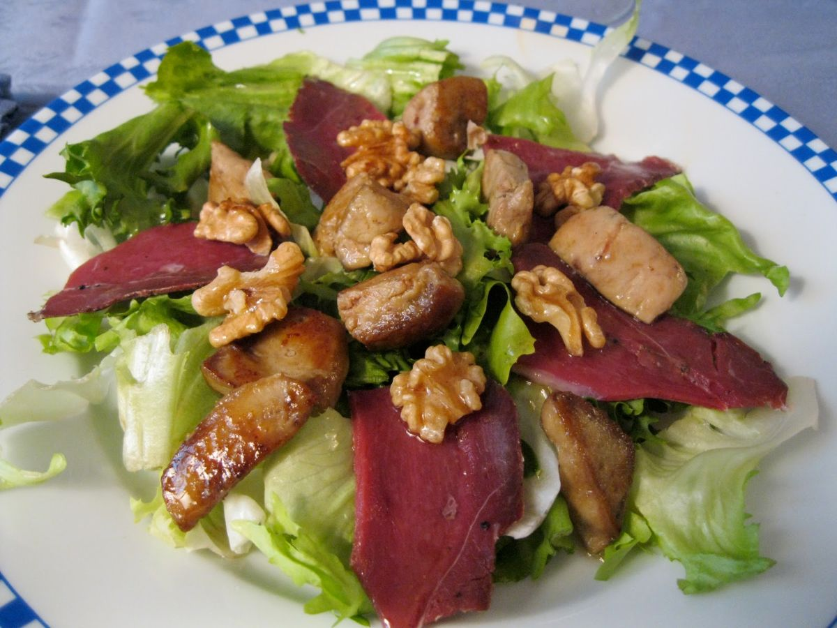 La salade périgourdine