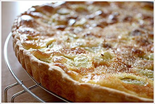 Tarte à la Rhubarbe Fondante : La Meilleure Recette