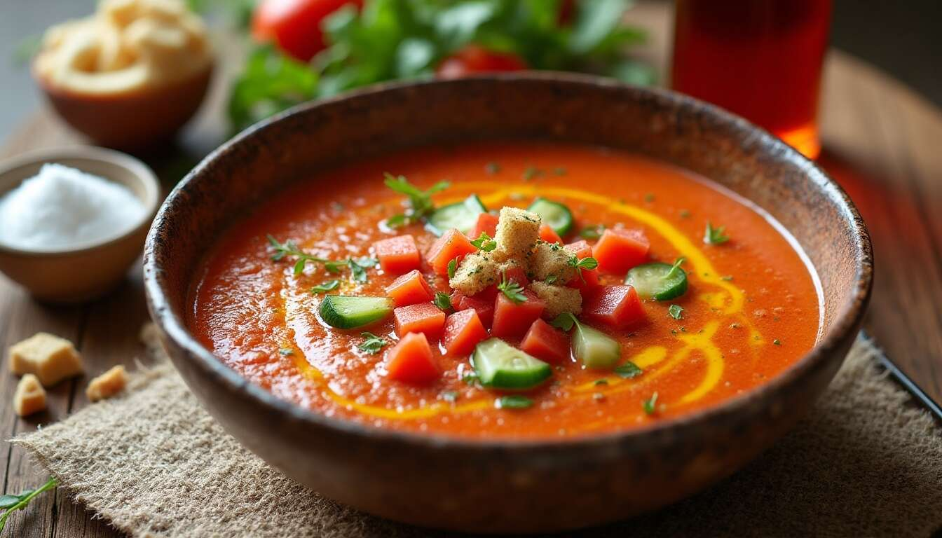 Voici trois recettes originales de gaspacho