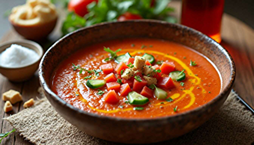 Voici trois recettes originales de gaspacho