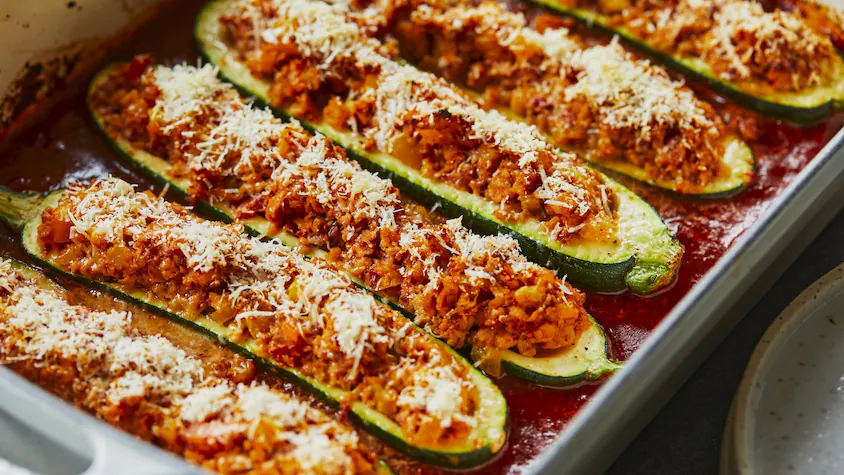 Courgettes Farcies