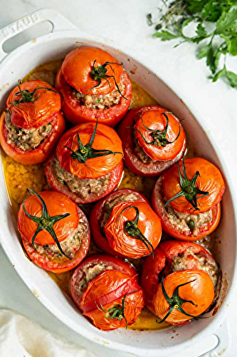 Tomates Farcies Végétariennes