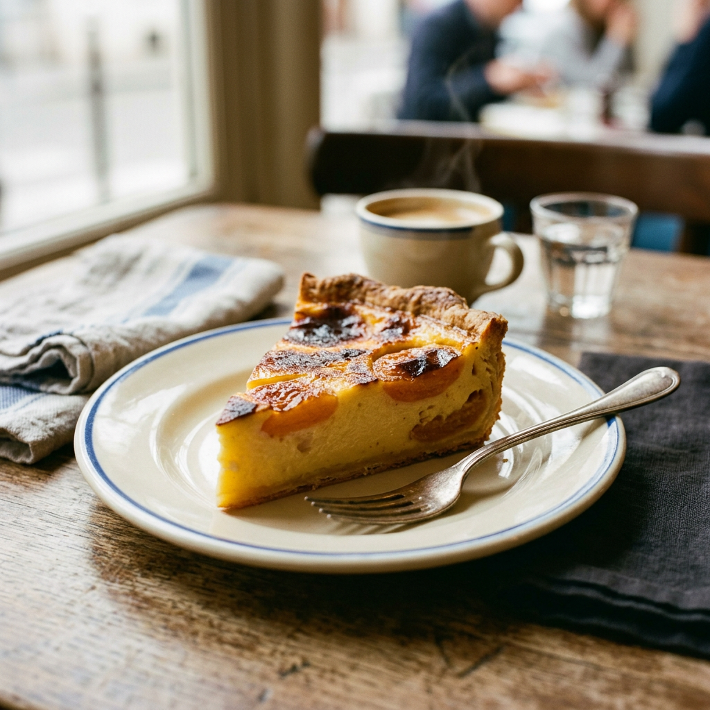 Flan Pâtissier à l’Abricot
