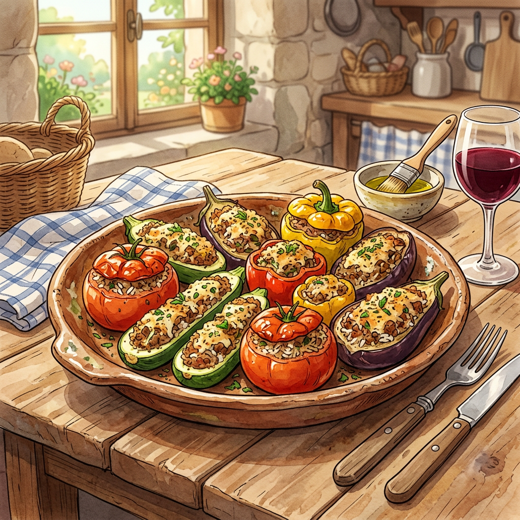 Légumes Farcis à la Provençale