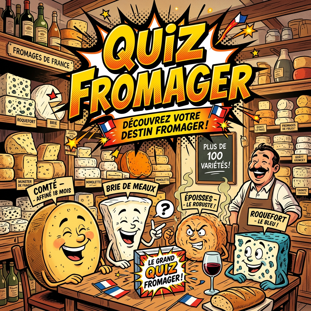 Quiz Fromager : Es-tu un VRAI Aficionado du Fromage ? 🧀