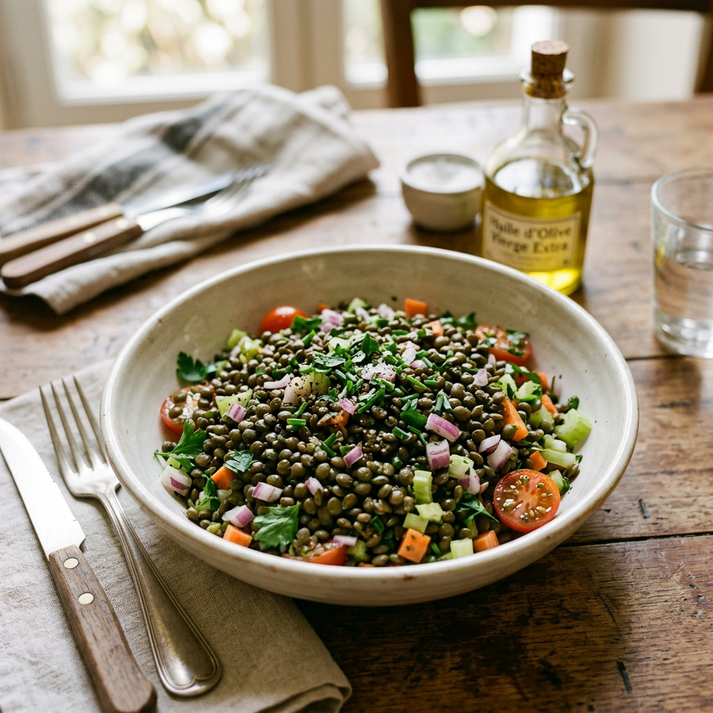 Salade de Lentilles Vertes Dupuis