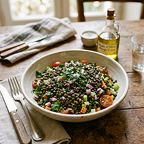 Salade de Lentilles Vertes Dupuis
