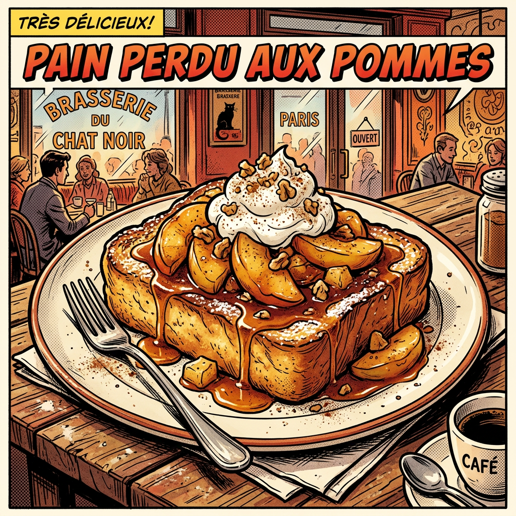 Pain Perdu aux Pommes