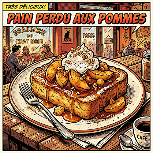 Pain Perdu aux Pommes