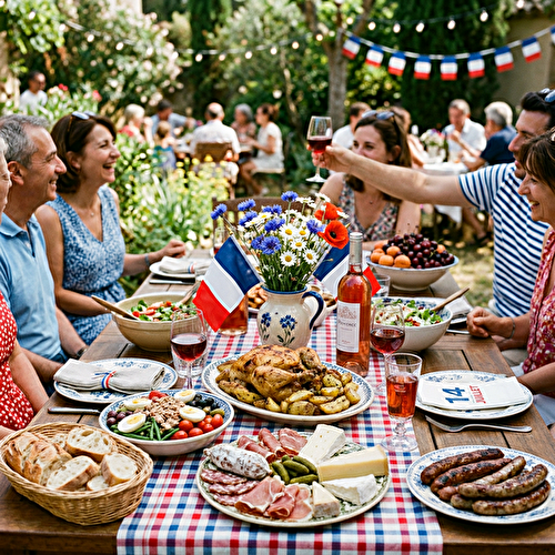 Repas typiques pour le 14 Juillet