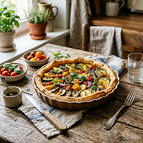 Tarte aux Légumes d’Été