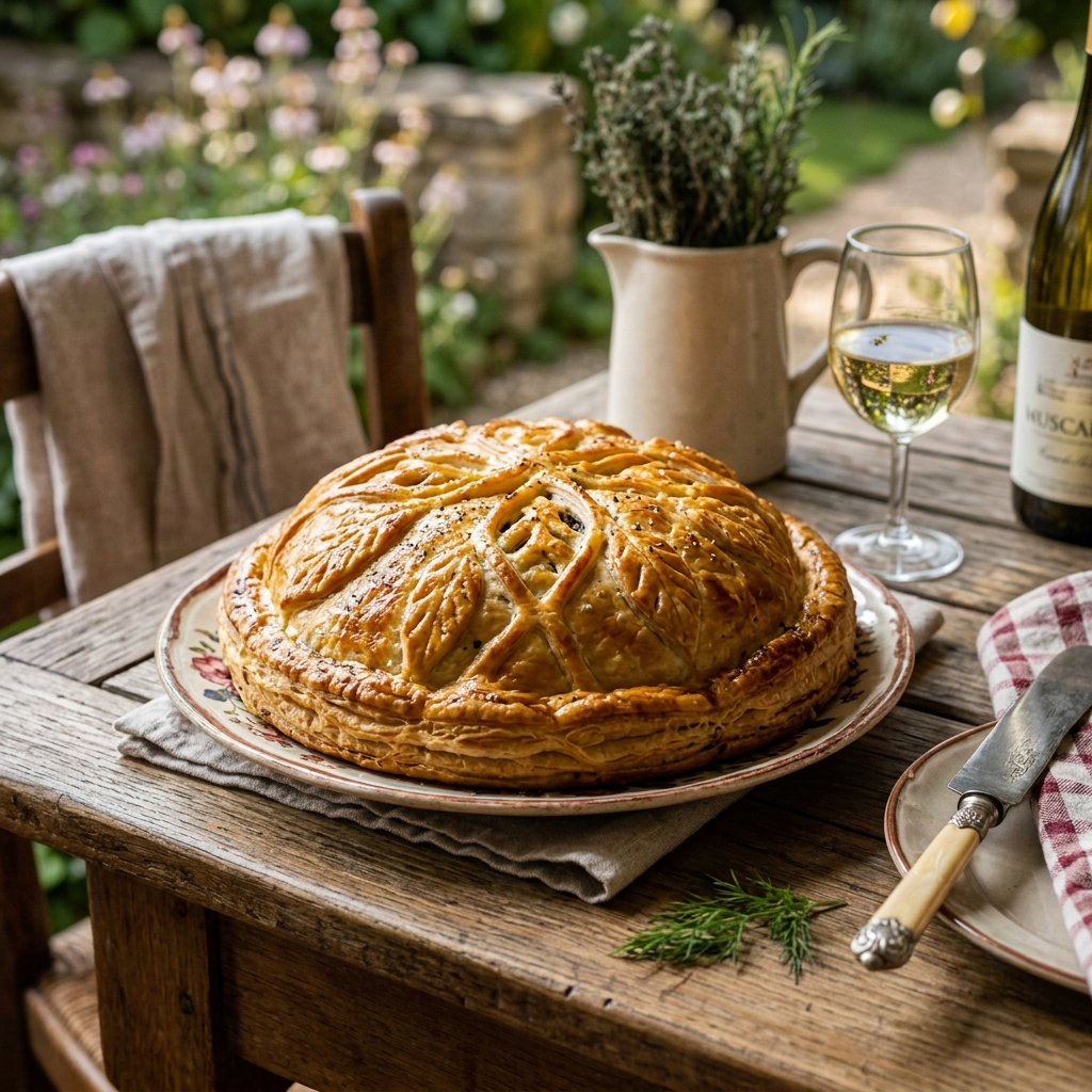 Tourte au Saumon