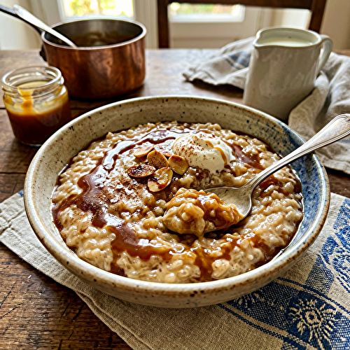 Riz au lait caramel à l’ancienne