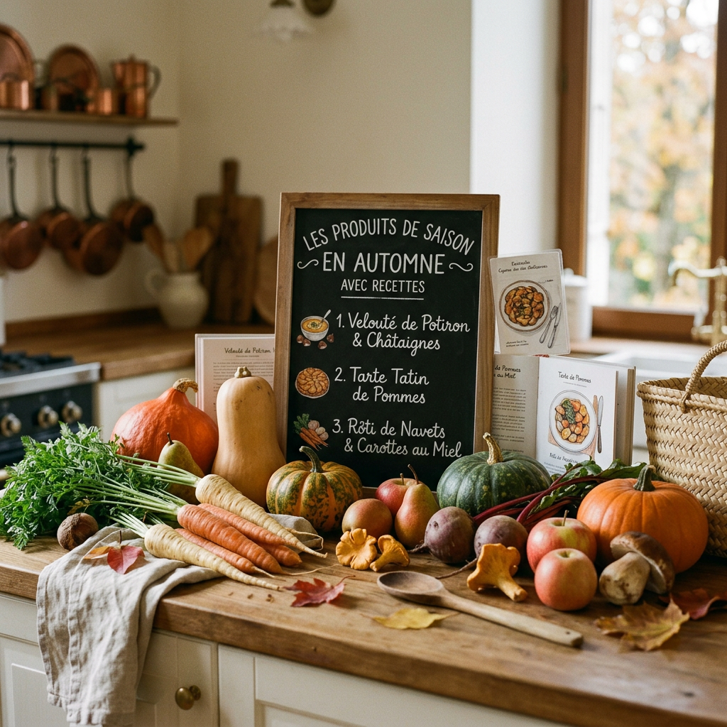 Les Produits de Saison en Automne avec Recettes