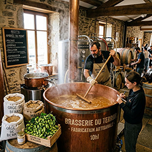 Recettes et Fabrication de la Bière Artisanale en France