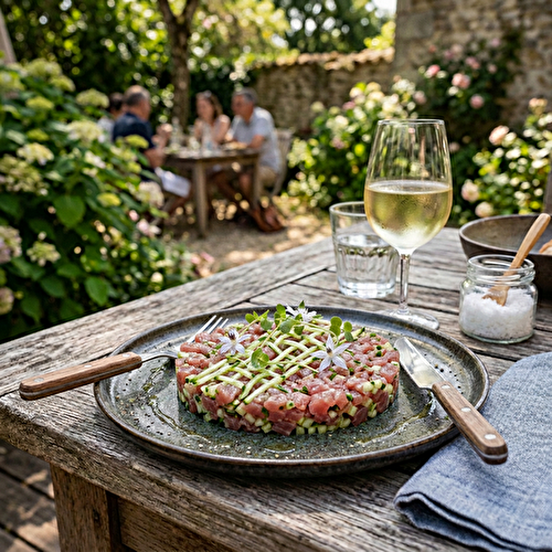 Tartare de Thon aux Pommes Vertes