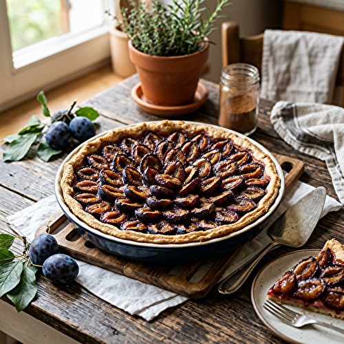 Tarte aux Quetsches