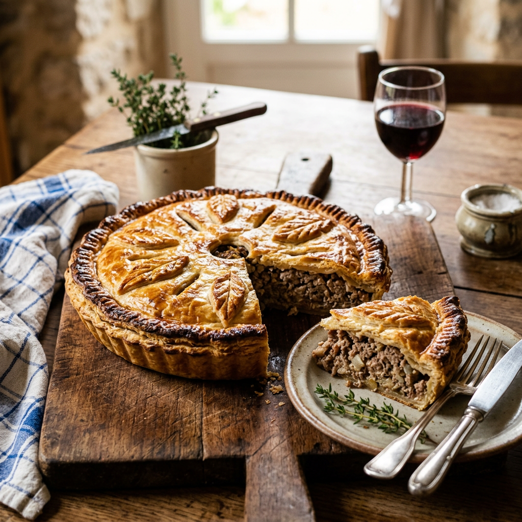 Tourte à la viande