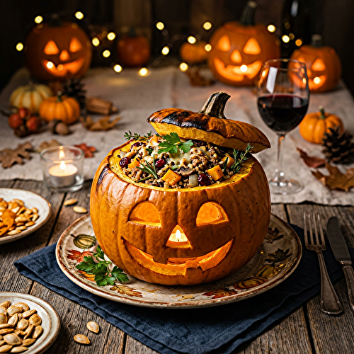 Citrouille Farcie d’Halloween