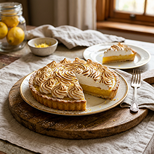 Tarte Meringuée au Citron
