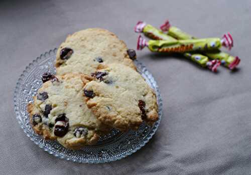 Cookies aux carambars caramel et chocolat