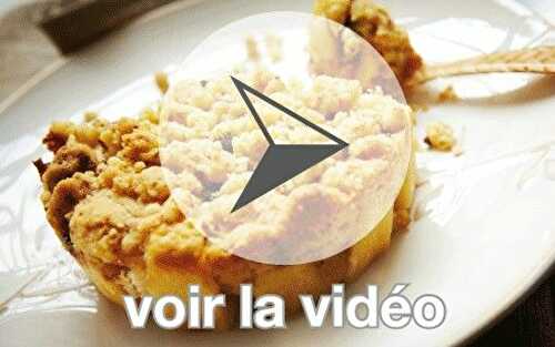 Crumble ajourés poire/banane - une recette Guy Demarle en vidéo