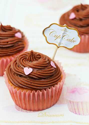 Cupcakes banane et nutella