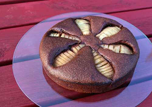 Fondant poire-chocolat