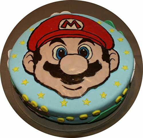 Gâteau Mario Bros - Jo fait du gâteau !