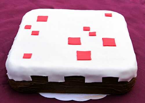 Gâteau Minecraft