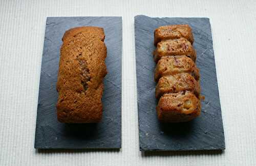 Gâteaux aux nectarines et chocolat caramel