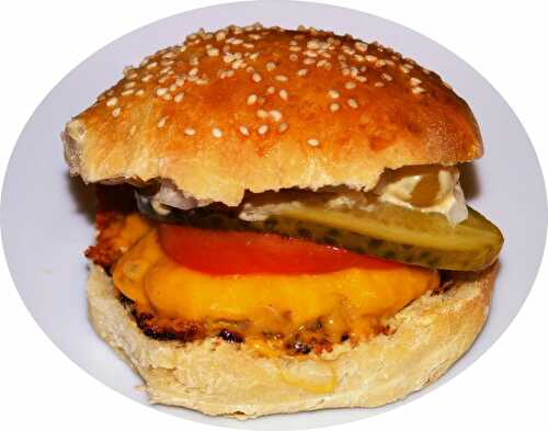 Hamburger 100% maison avec LA sauce Big Mac - Jo fait du gâteau !