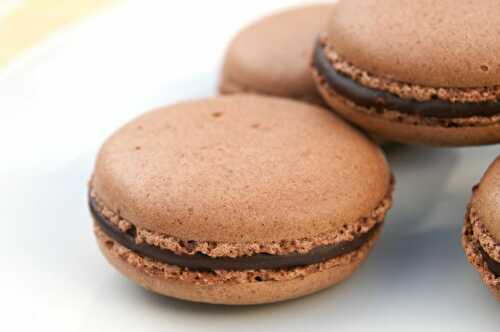 Les macarons au chocolat de Jean-Philippe Darcis