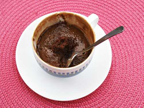 Mug Cake au Nutella