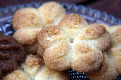 Petits sablés à la presse à biscuits - recette de Martha Stewart