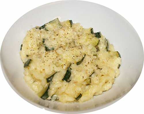 Risotto aux courgettes et ricotta