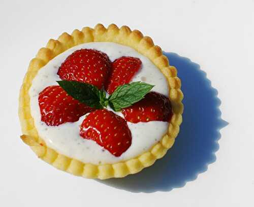 Tartelettes aux fraises et mascarpone