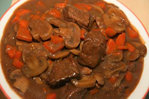 Beef bourguignon