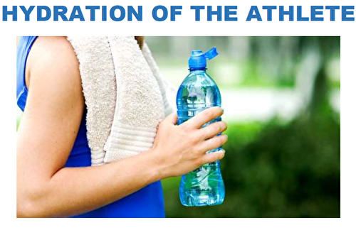 Hydration of the athlete