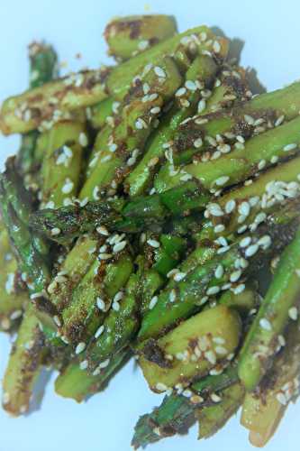 Sesame Green Asparagus