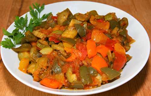 Sun vegetables stew