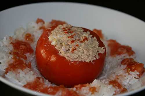 Tomate farcie au thon
