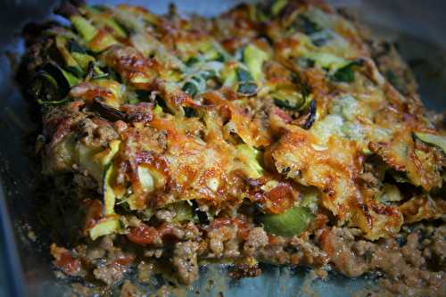 Zucchini lasagna