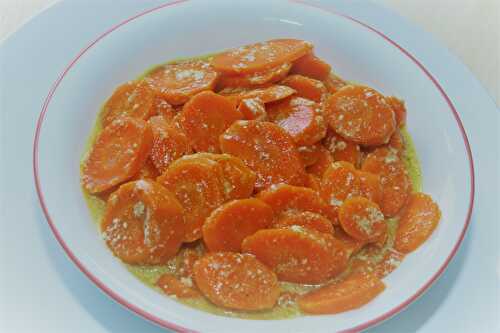 Carrots in coconut milk