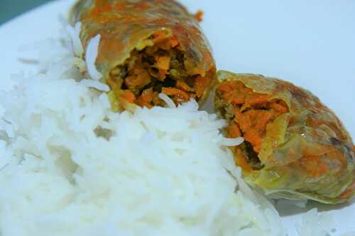 Beef and Carrot Rolls