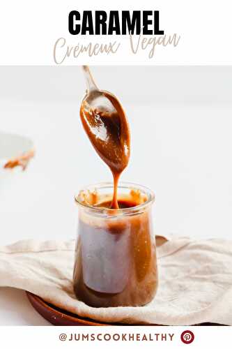Caramel crémeux vegan à 3 ingrédients