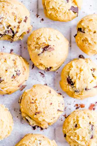 Cookies au chocolat fleur de sel