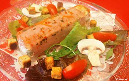 Aspic jambon macédoine