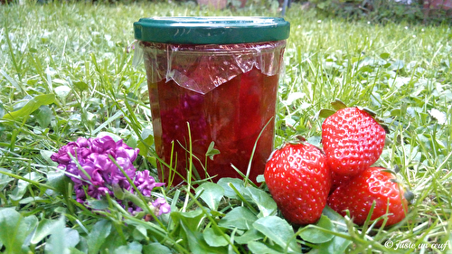 Confiture de fraise de ma Grand-Mère